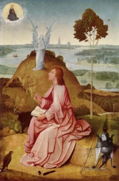 パトモス島の福音記者聖ヨハネ 1485年 ヒエロニムス・ボス Oil Paintings